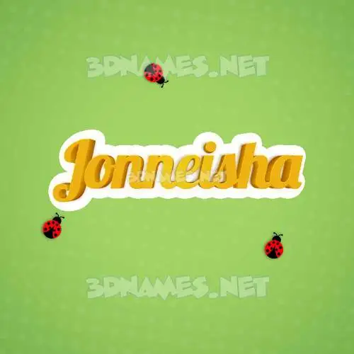 jonneisha in Ladybugs style - 3D name wallpaper jonneisha in Ladybugs style - 3D name wallpaper