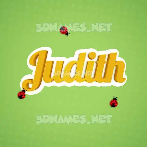 judith in Ladybugs style - 3D name wallpaper judith in Ladybugs style - 3D name wallpaper