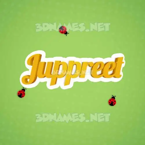juppreet in Ladybugs style - 3D name wallpaper juppreet in Ladybugs style - 3D name wallpaper