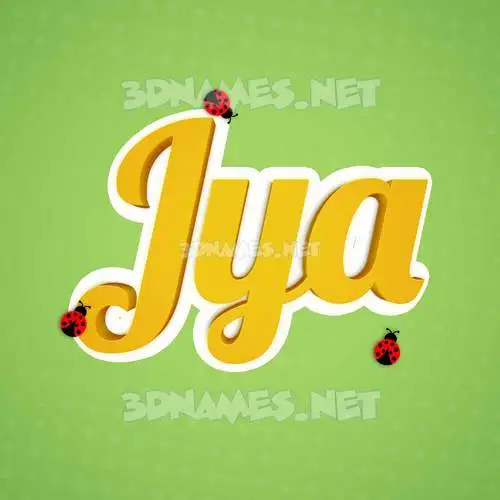 jya in Ladybugs style - 3D name wallpaper jya in Ladybugs style - 3D name wallpaper
