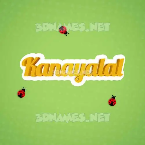 kanayalal in Ladybugs style - 3D name wallpaper kanayalal in Ladybugs style - 3D name wallpaper