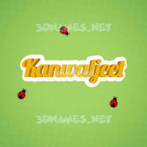 kanwaljeet in Ladybugs style - 3D name wallpaper kanwaljeet in Ladybugs style - 3D name wallpaper