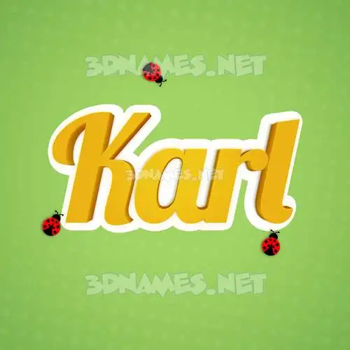 karl in Ladybugs style - 3D name wallpaper karl in Ladybugs style - 3D name wallpaper