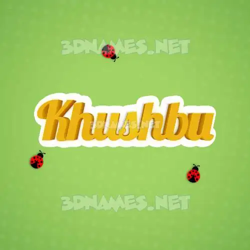 khushbu in Ladybugs style - 3D name wallpaper khushbu in Ladybugs style - 3D name wallpaper