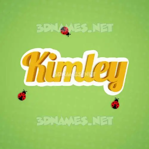 kimley in Ladybugs style - 3D name wallpaper kimley in Ladybugs style - 3D name wallpaper