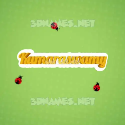 kumaraswamy in Ladybugs style - 3D name wallpaper kumaraswamy in Ladybugs style - 3D name wallpaper