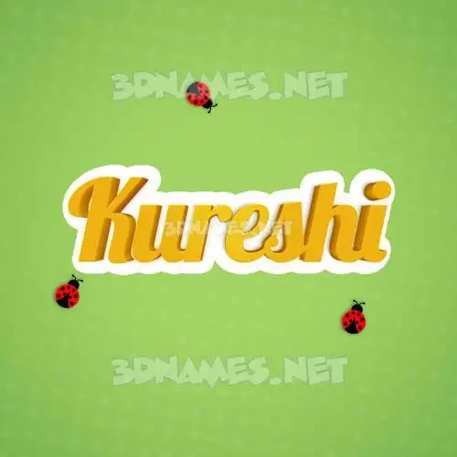 kureshi in Ladybugs style - 3D name wallpaper kureshi in Ladybugs style - 3D name wallpaper