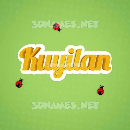 kuyilan in Ladybugs style - 3D name wallpaper kuyilan in Ladybugs style - 3D name wallpaper