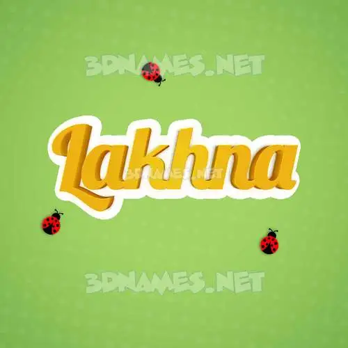 lakhna in Ladybugs style - 3D name wallpaper lakhna in Ladybugs style - 3D name wallpaper