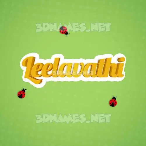 leelavathi in Ladybugs style - 3D name wallpaper leelavathi in Ladybugs style - 3D name wallpaper