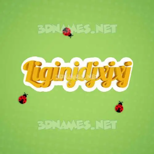 liginjdjxjxj in Ladybugs style - 3D name wallpaper liginjdjxjxj in Ladybugs style - 3D name wallpaper