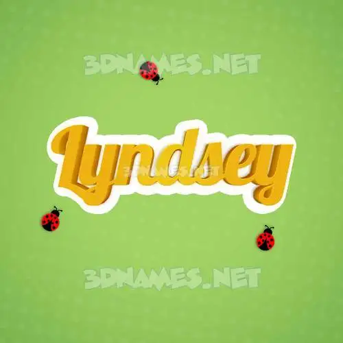 lyndsey in Ladybugs style - 3D name wallpaper lyndsey in Ladybugs style - 3D name wallpaper