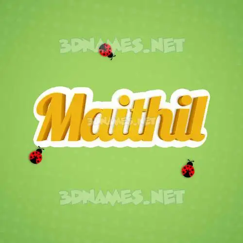 maithil in Ladybugs style - 3D name wallpaper maithil in Ladybugs style - 3D name wallpaper