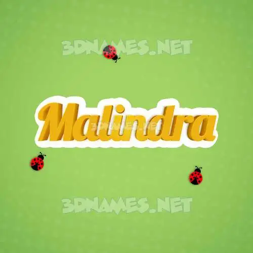 malindra in Ladybugs style - 3D name wallpaper malindra in Ladybugs style - 3D name wallpaper