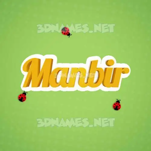 manbir in Ladybugs style - 3D name wallpaper manbir in Ladybugs style - 3D name wallpaper