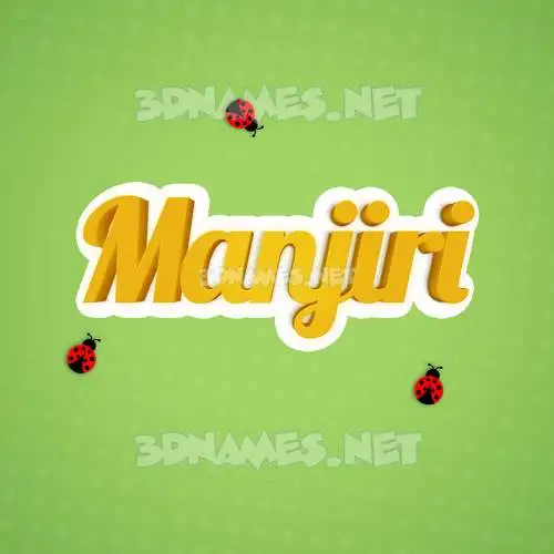 manjiri in Ladybugs style - 3D name wallpaper manjiri in Ladybugs style - 3D name wallpaper