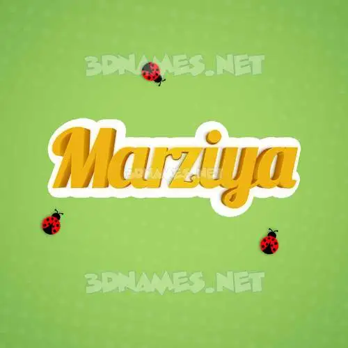 marziya in Ladybugs style - 3D name wallpaper marziya in Ladybugs style - 3D name wallpaper