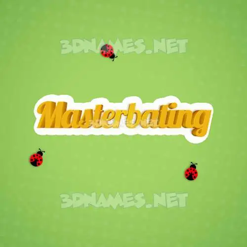 masterbating in Ladybugs style - 3D name wallpaper masterbating in Ladybugs style - 3D name wallpaper