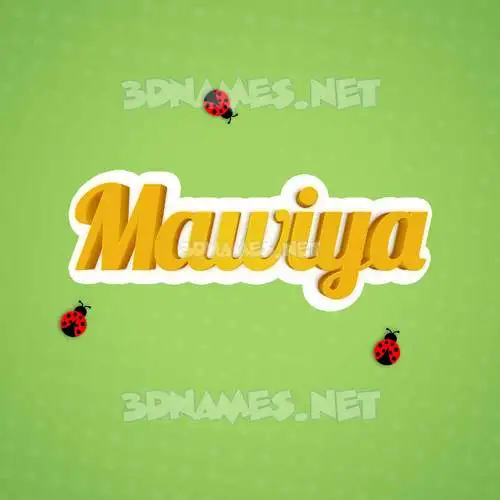 mawiya in Ladybugs style - 3D name wallpaper mawiya in Ladybugs style - 3D name wallpaper