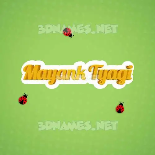 mayank tyagi in Ladybugs style - 3D name wallpaper mayank tyagi in Ladybugs style - 3D name wallpaper