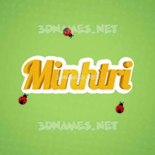 minhtri in Ladybugs style - 3D name wallpaper minhtri in Ladybugs style - 3D name wallpaper