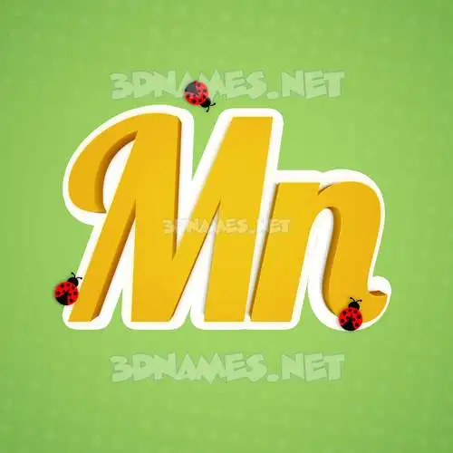 mn in Ladybugs style - 3D name wallpaper mn in Ladybugs style - 3D name wallpaper