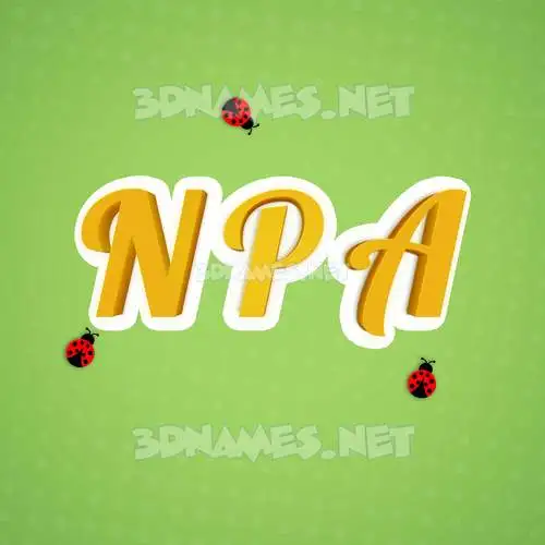 n p a in Ladybugs style - 3D name wallpaper n p a in Ladybugs style - 3D name wallpaper