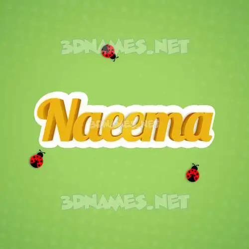 naeema in Ladybugs style - 3D name wallpaper naeema in Ladybugs style - 3D name wallpaper