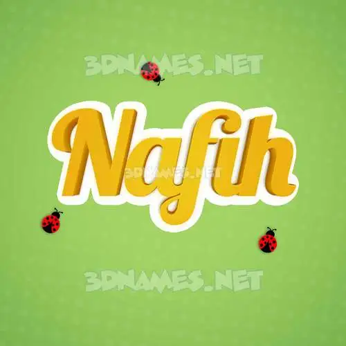 nafih in Ladybugs style - 3D name wallpaper nafih in Ladybugs style - 3D name wallpaper