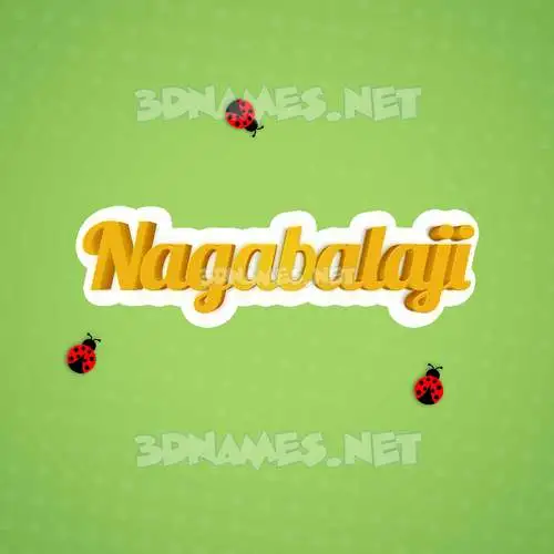 nagabalaji in Ladybugs style - 3D name wallpaper nagabalaji in Ladybugs style - 3D name wallpaper