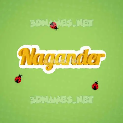 nagander in Ladybugs style - 3D name wallpaper nagander in Ladybugs style - 3D name wallpaper