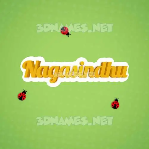 nagasindhu in Ladybugs style - 3D name wallpaper nagasindhu in Ladybugs style - 3D name wallpaper