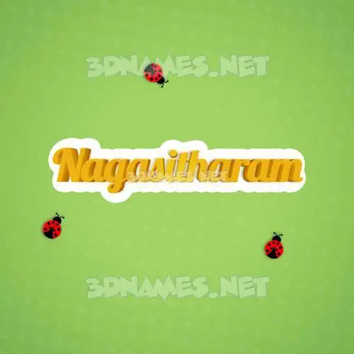 nagasitharam in Ladybugs style - 3D name wallpaper nagasitharam in Ladybugs style - 3D name wallpaper
