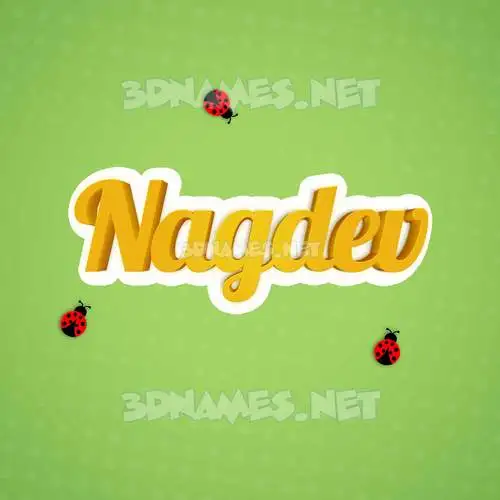nagdev in Ladybugs style - 3D name wallpaper nagdev in Ladybugs style - 3D name wallpaper