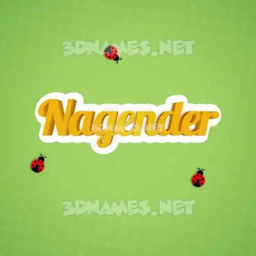 nagender in Ladybugs style - 3D name wallpaper nagender in Ladybugs style - 3D name wallpaper