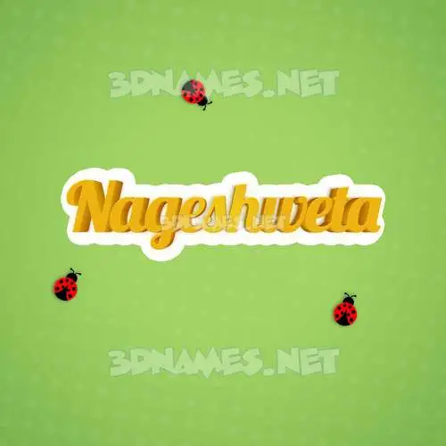 nageshweta in Ladybugs style - 3D name wallpaper nageshweta in Ladybugs style - 3D name wallpaper