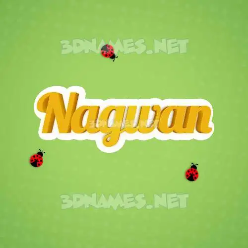 nagwan in Ladybugs style - 3D name wallpaper nagwan in Ladybugs style - 3D name wallpaper