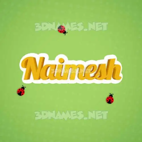 naimesh in Ladybugs style - 3D name wallpaper naimesh in Ladybugs style - 3D name wallpaper