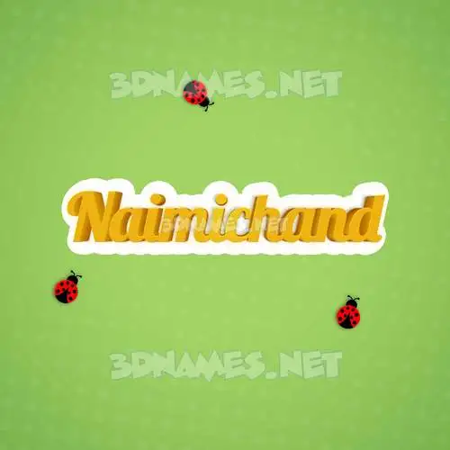 naimichand in Ladybugs style - 3D name wallpaper naimichand in Ladybugs style - 3D name wallpaper