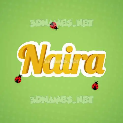 naira in Ladybugs style - 3D name wallpaper naira in Ladybugs style - 3D name wallpaper