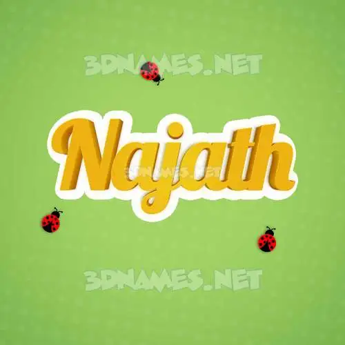 najath in Ladybugs style - 3D name wallpaper najath in Ladybugs style - 3D name wallpaper