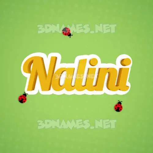 nalini in Ladybugs style - 3D name wallpaper nalini in Ladybugs style - 3D name wallpaper