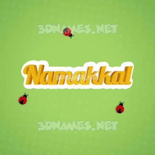 namakkal in Ladybugs style - 3D name wallpaper namakkal in Ladybugs style - 3D name wallpaper