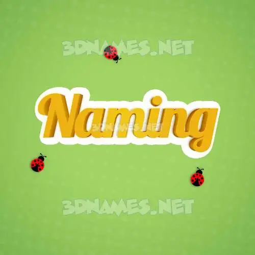 naming in Ladybugs style - 3D name wallpaper naming in Ladybugs style - 3D name wallpaper
