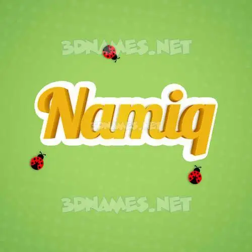 namiq in Ladybugs style - 3D name wallpaper namiq in Ladybugs style - 3D name wallpaper