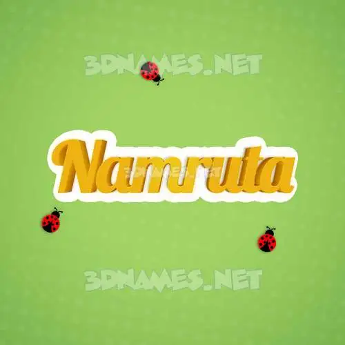 namruta in Ladybugs style - 3D name wallpaper namruta in Ladybugs style - 3D name wallpaper