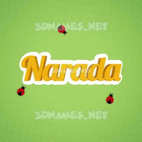 narada in Ladybugs style - 3D name wallpaper narada in Ladybugs style - 3D name wallpaper