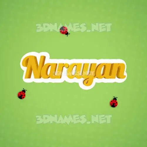 narayan in Ladybugs style - 3D name wallpaper narayan in Ladybugs style - 3D name wallpaper