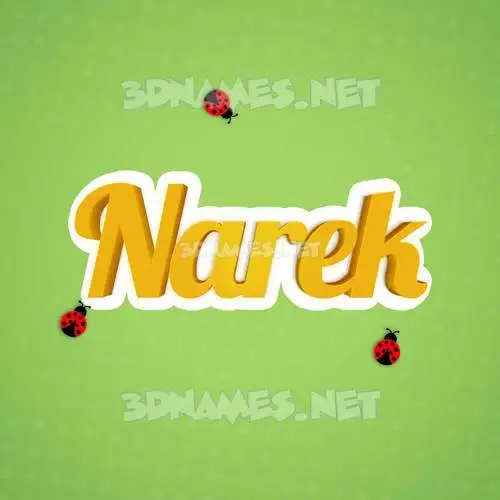 narek in Ladybugs style - 3D name wallpaper narek in Ladybugs style - 3D name wallpaper