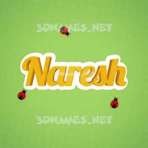 naresh in Ladybugs style - 3D name wallpaper naresh in Ladybugs style - 3D name wallpaper